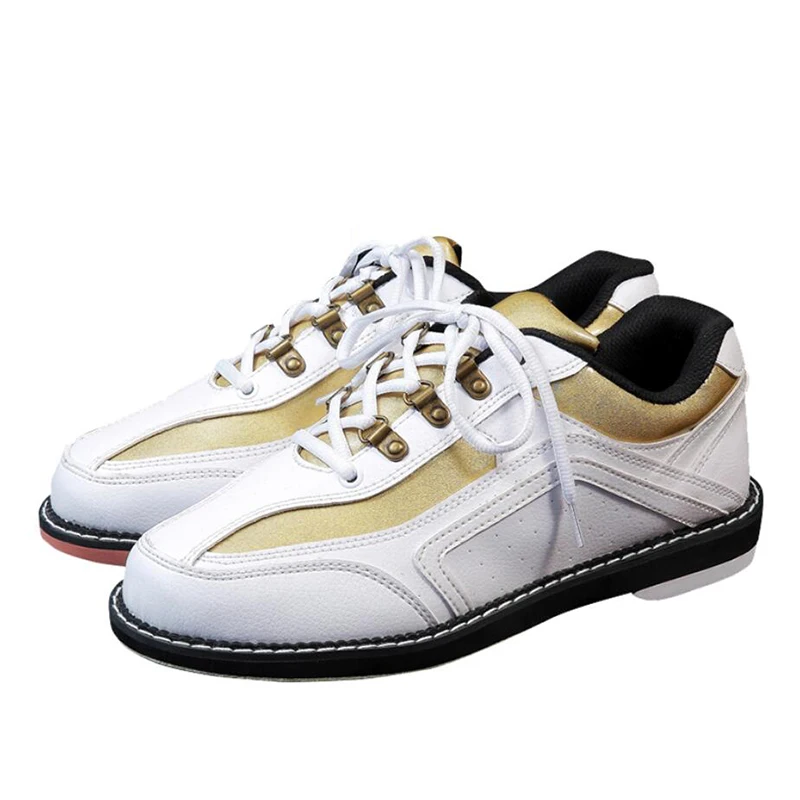Professional bowling shoes high quality men's and women's leather non-slip wear-resistant sneakers comfortable indoor bowling