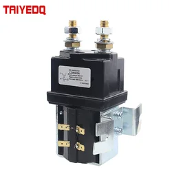 SW200 400A DC Contactor Normally Open 12V 24V 36V 48V 60V 72V DC Contactor CZW400A For Forklift Handling Wehicle Car Winch