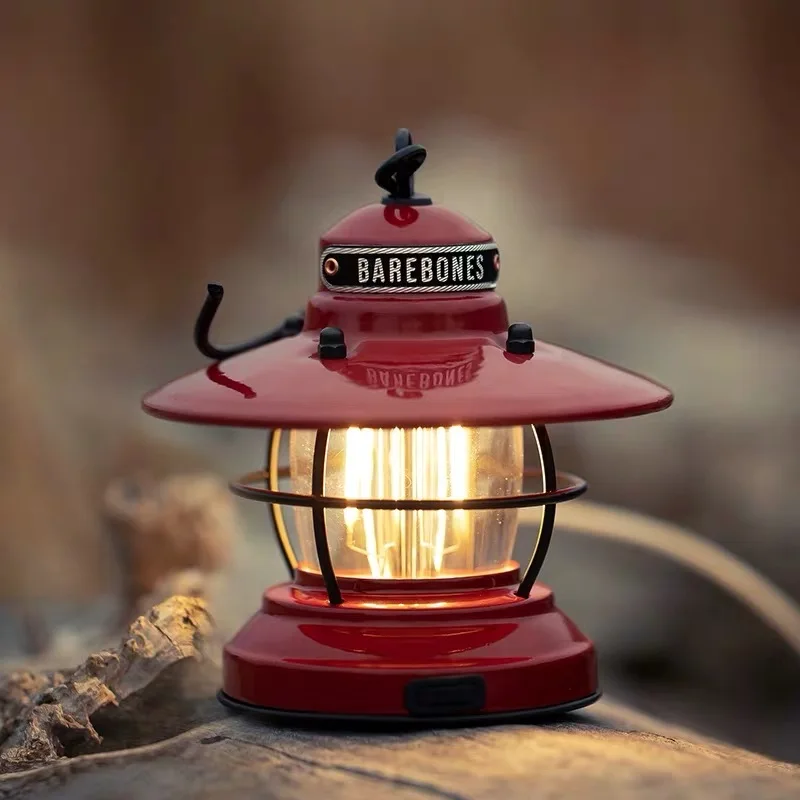 BAREBONES lantern Retro Outdoor camping camp light LED lighting lamp hanging light tent light