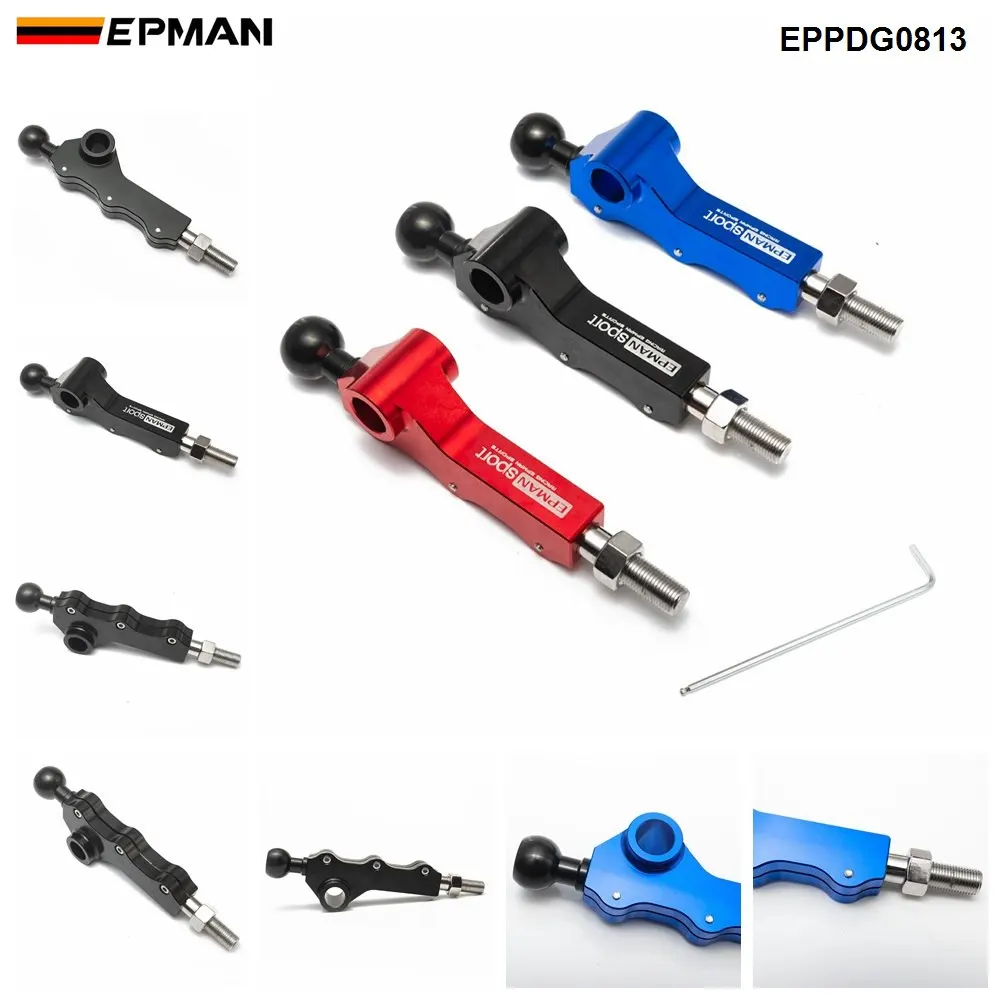 EPMAN For Subaru WRX Legacy Outback 2008-2013 Aluminum Adjustable Short Height /Throw Shifter Racing EPPDG0813