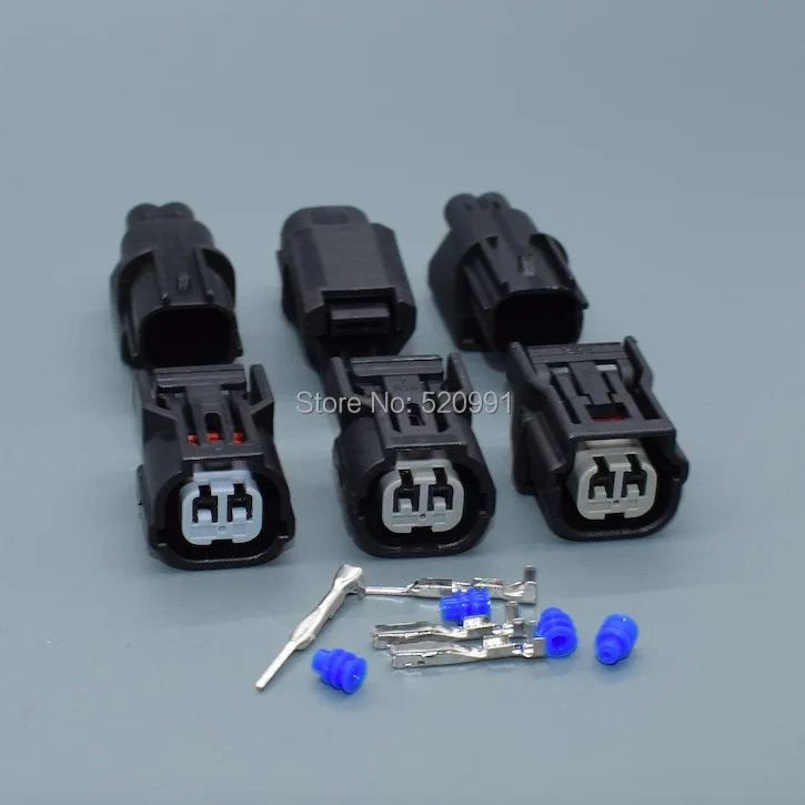 shhworldsea 2 Pin Way for Honda Socket Inlet Pressure Sensor Connector Male Or Female Waterproof Plug 6188-0590 6189-0891