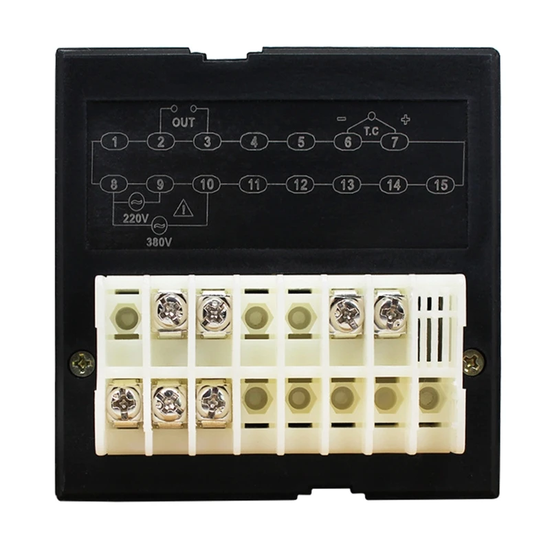 Cyfrowy wyświetlacz temperatura PID regulatory termostat Regulator 220V 380V K czujnik termopara do piekarnik