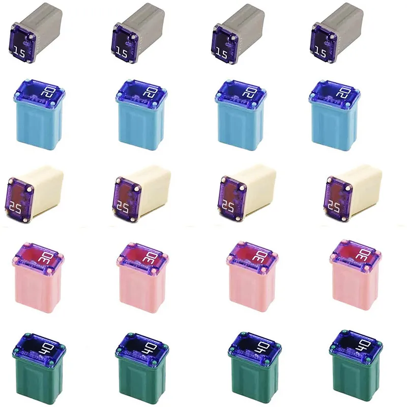 Micro M Rectangle Fuse  PEC Automotive Car Fuse J 15A 20A 25A 30A 40A