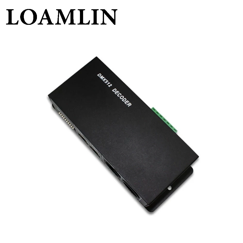 DMX512 Decoder LED Dimmer Driver RGBW Controller DMX-512 4 Channels Decoder Controller Dimmer For RGBW LED Strip