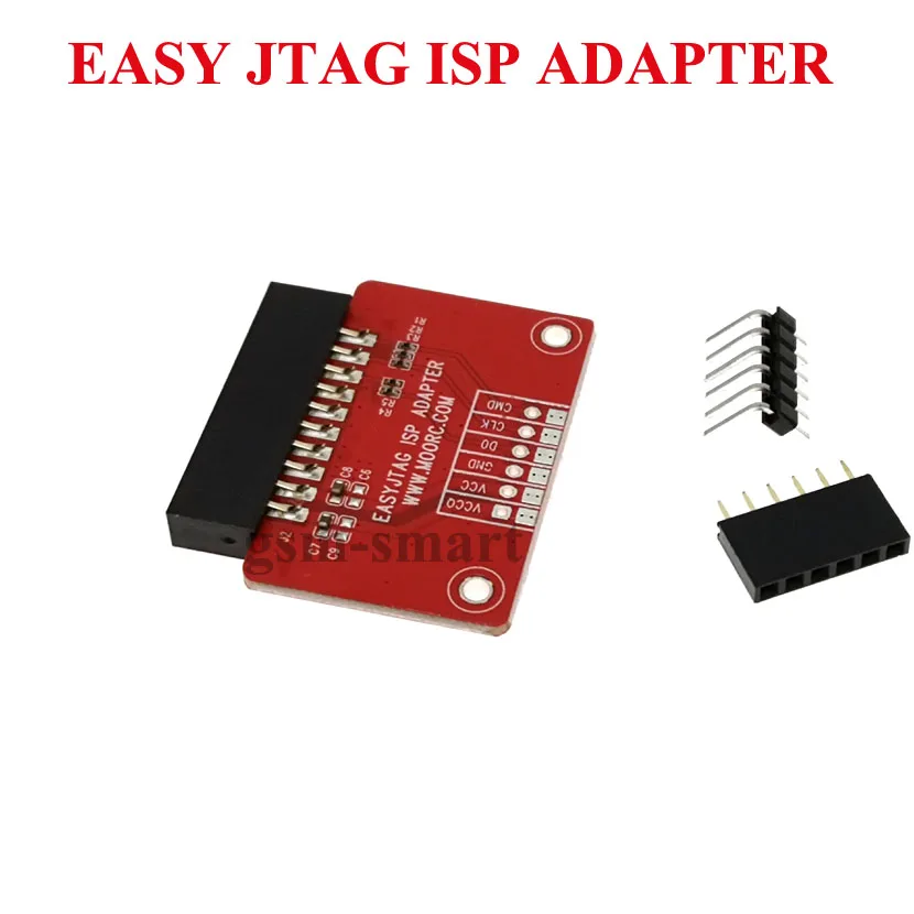 Fácil jtag mais isp adaptador placa soldada isp original placa pequena linha de mosca placa pequena biblioteca emmc fly placa de linha