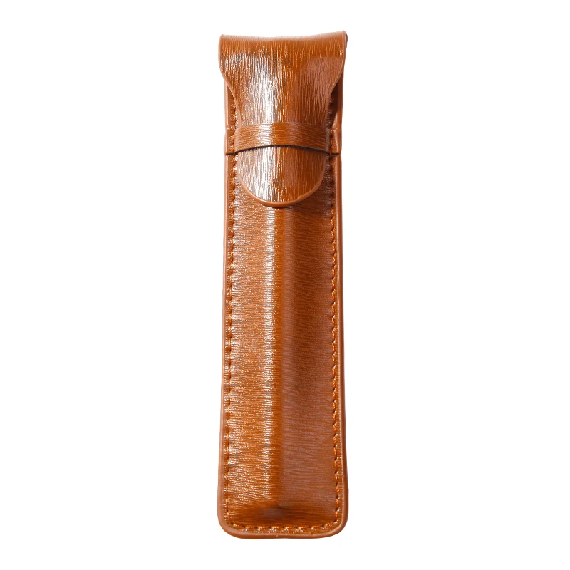3pcs Sacchetto Della Matita Stilografica In Pelle Fatti A Mano Genuino Della Penna Custodie Manicotto Della Copertura Del Sacchetto Ufficio