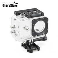 GloryStar Waterproof Action Camera Case for Sjcam SJ4000 (wifi) SJ4000+ SJ7000 EKEN H9 H9R Waterproof Case Cover