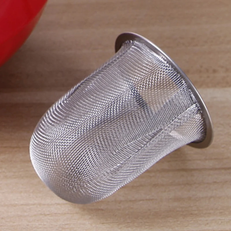 Diameter 5.1-9 CM Mesh Tea Infuser Reusable Tea Strainer Stainless Steel Teapot Leaf Spice Filter Drinkware Kitchen Accessories