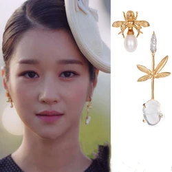 ресницы piercing man shape Seo Yea Ji same new Tassel Earrings for women elegant Korean temperament high quality Earrings