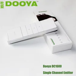 Nuovissimo Dooya DC1600 emettitore a canale singolo Smart 433MHZ Dooya telecomando per tende a rullo motore Dooya tende a Zebra