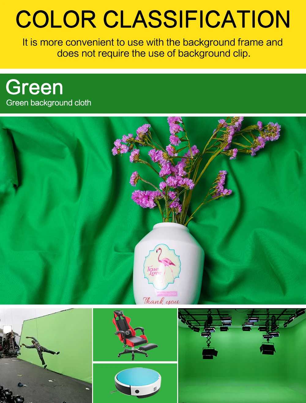 2*3/3*3M Photography Backdrops Polyester Cotton Photo Studio Backdrop Green Screen Chromakey Background Cloth Photo Studio