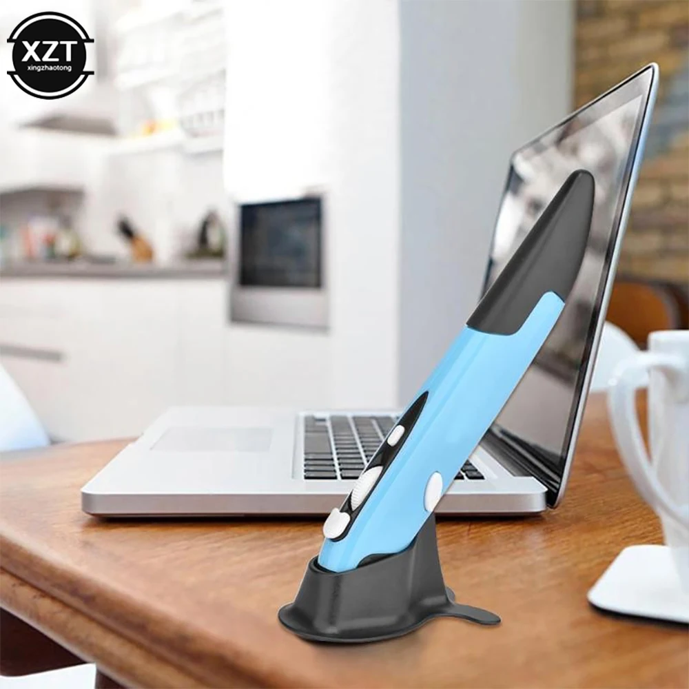 2.4G اللاسلكية USB مقدم بصري القلم الماوس قابل للتعديل 1600 ديسيبل متوحد الخواص 4 مفتاح مريح الفئران الصغيرة للكمبيوتر اللوحي الكمبيوتر المحمول صندوق التلفزيون الذكي