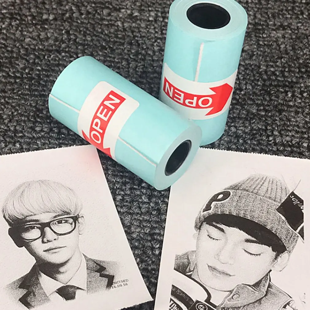 3 Roll/SET Durable Printing for Paperang Sticker Paper Photo Paper for Mini Pocket Photo Printer Bill Receipt Papers