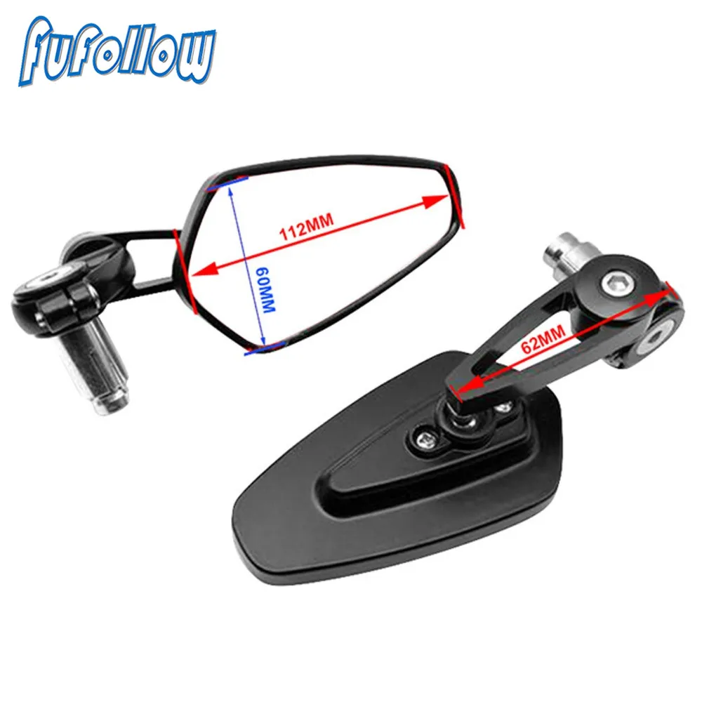 Espejos laterales para manillar de motocicleta, retrovisores para YAMAHA R6 R1 MT 09 10 TMAX XMAX WR 125 250 KTM DUKE 690 125 200 390