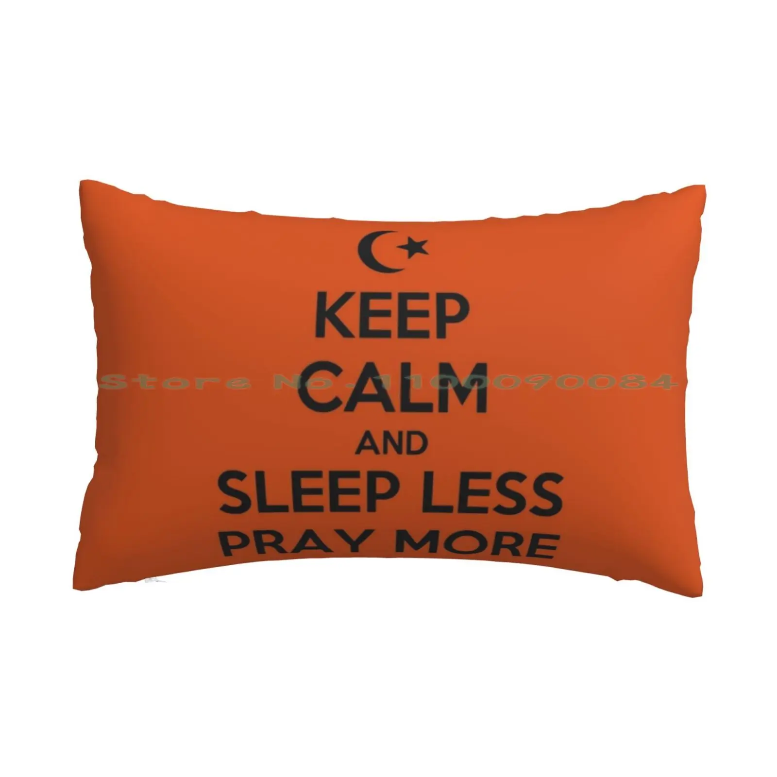 Ramadan Keep Calm And Sleep Less Pray More Pillow Case 20x30 50*75 Sofa Bedroom Z Imazighen Free Man Kabyle Amazigh Berber