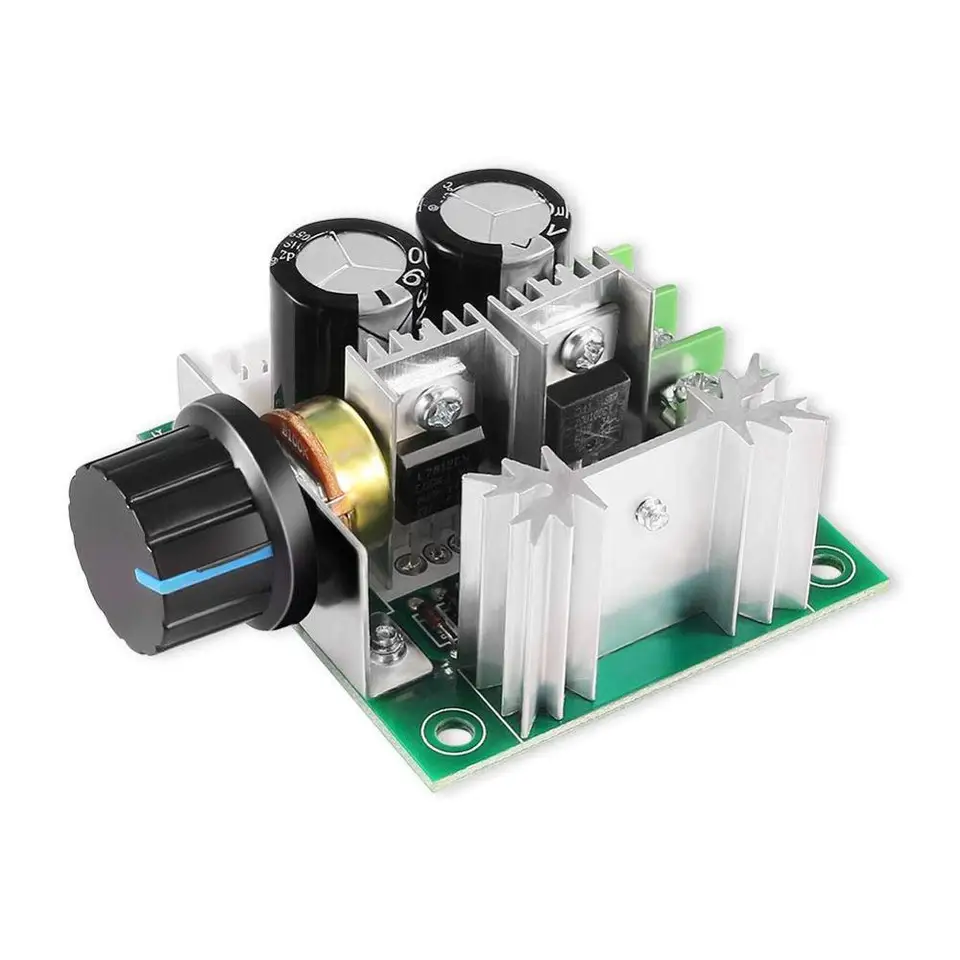 DC Motor Speed Controller 12V-60V 10A – CW/CCW Reversible Switch With Stop Function For DIY & Industrial Projects