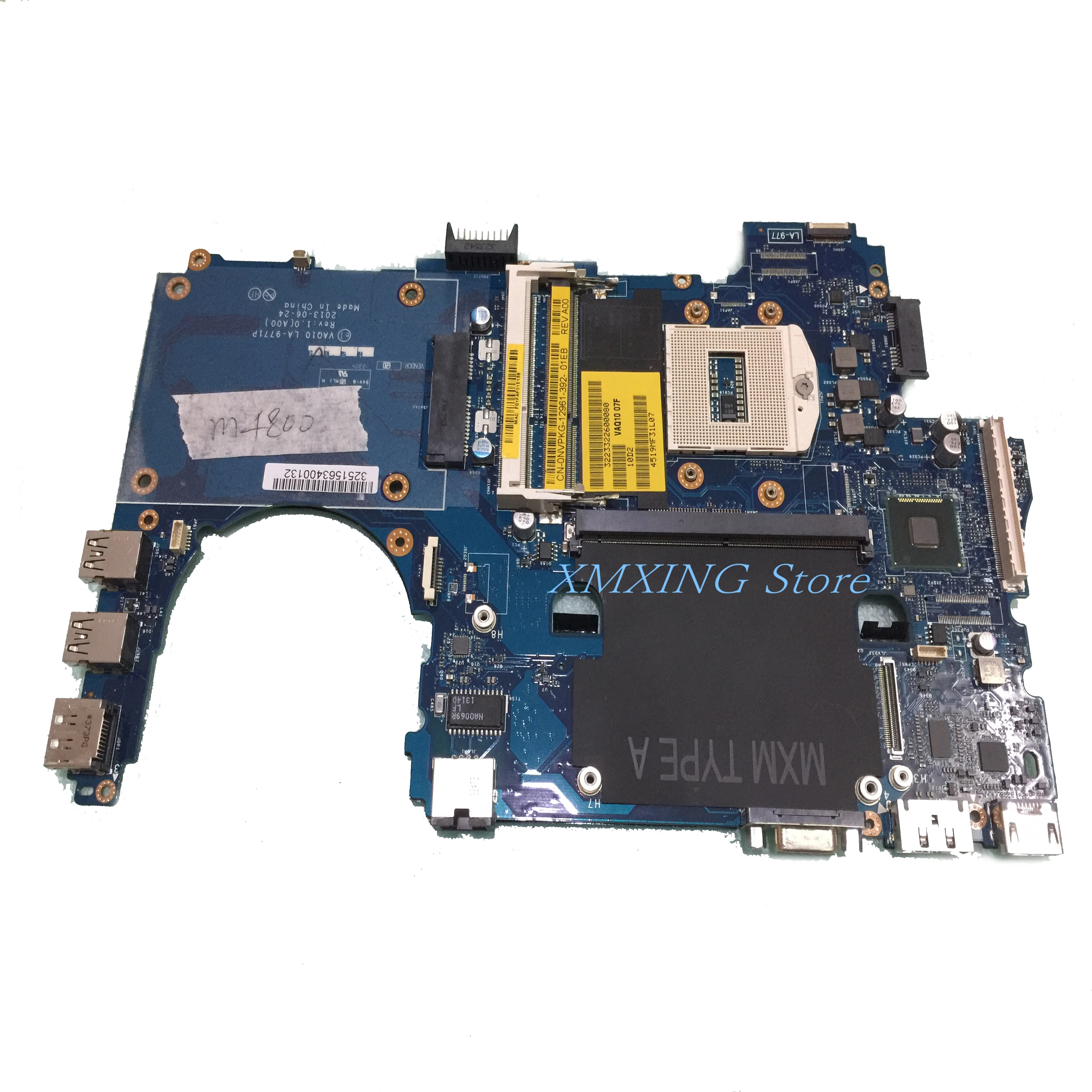 

FULCOL For DELL Latitude M4800 Laptop Motherboard LA-9771P CN-0NVPKG 0NVPKG NVPKG Tested 100% work