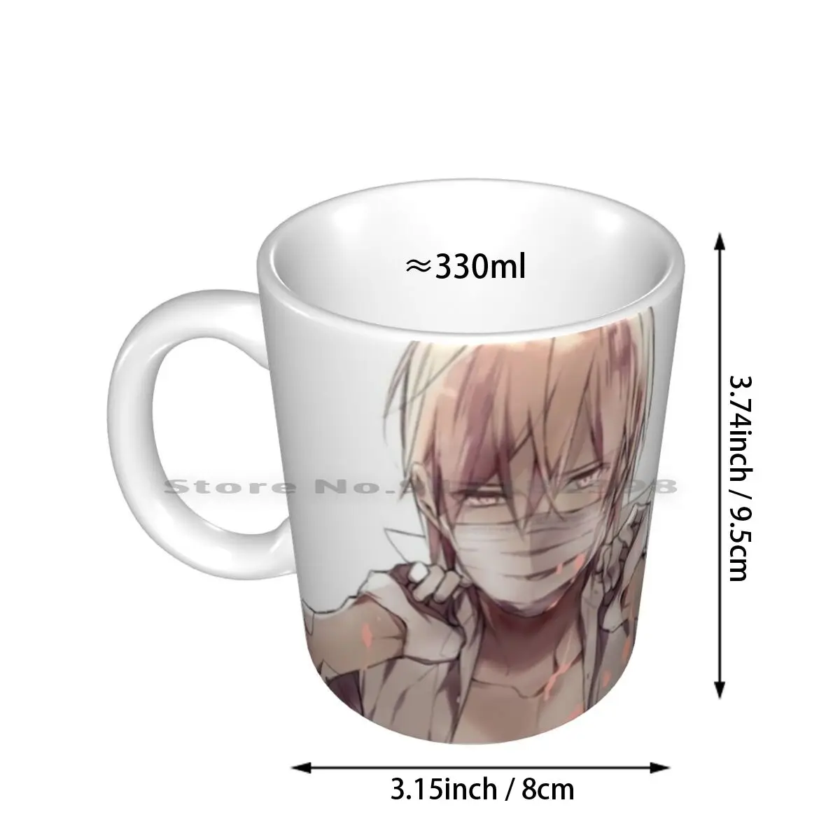 Ten Count-Together Ceramic Mugs Coffee Cups Milk Tea Mug Shirotani Kurose Ten Count Tencount Anime Manga Yaoi Bl Bishounen