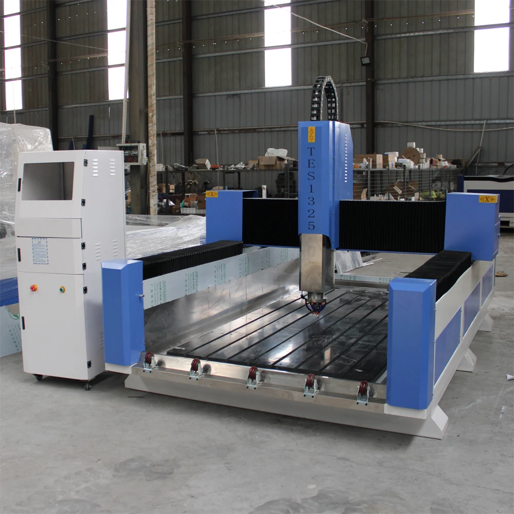 Heavy Duty Frame Structure 1325 CNC Router Engraving Machine For Stone Marble Granite Engraver Drilling And Milling Machine