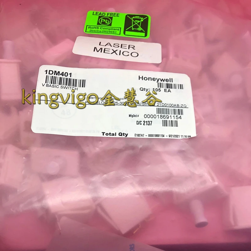 1DM401 Honeywell 10 A @ 277 VAC Fngr Grip Plngr Act