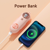 Powerbank Pocket Hand Warmer Portable Charger External Battery for Samsung iPhone 13 12 Xiaomi 14 10000 mAh Mobile Phone Charger