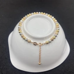 Sinya 18k Gold Pineapple Beads Bracelets High Luster Shine Fashion Style Au750 Jewelry Hot Sale Ladies Girls Mothers Lover Gift
