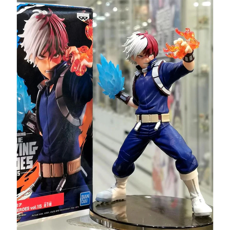 Glazovin 100% Original Genuine My Hero Academia TAH vol.15 Todoroki Shouto Anime Action Figure Toys For Boy