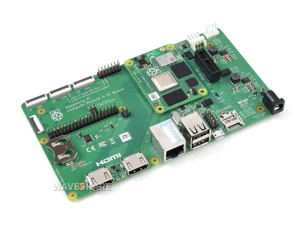 Raspberry Pi Compute Module 4 IO Board, BCM2711, platforma rozwojowa dla CM4