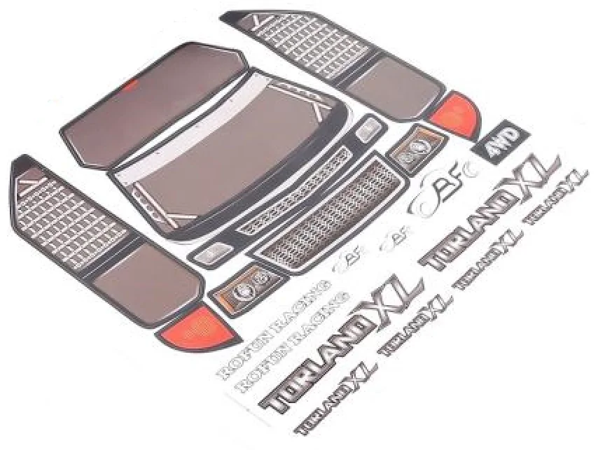 

Набор наклеек для кузова автомобиля 1/8 HPI Racing Savage XL FLUX Rovan TORLAND MONSTER BRUSHLESS TRUCK PARTS