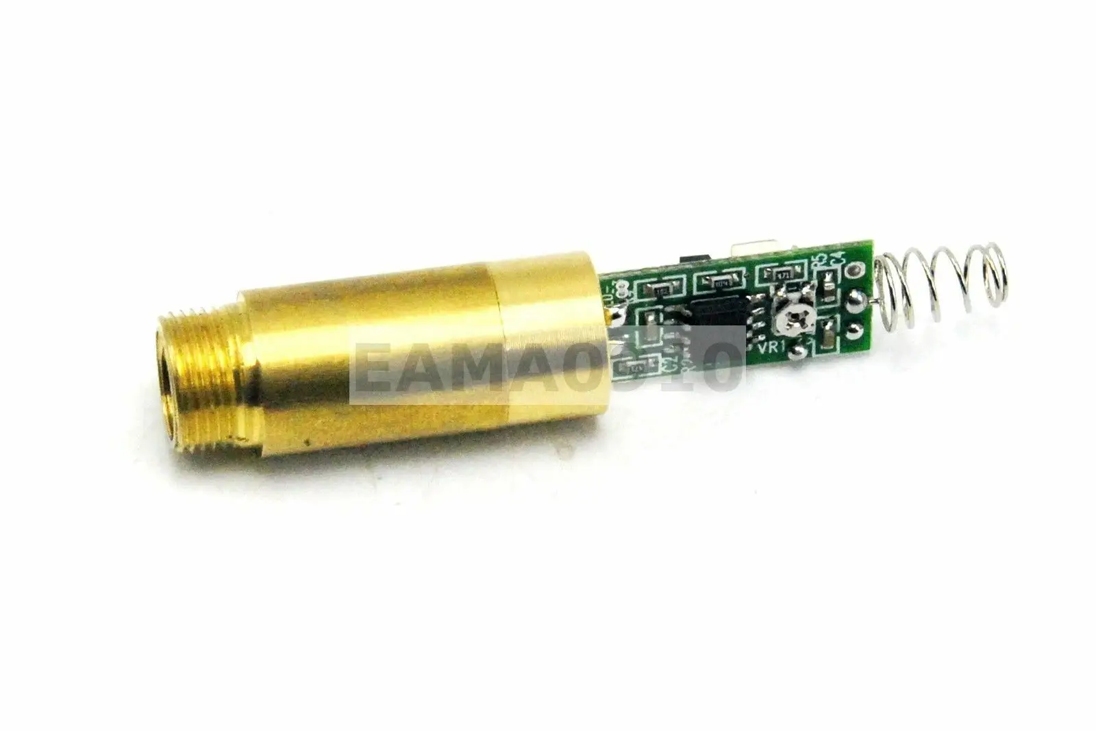 Industrial/Lab 3VDC 532nm 5Mw Groene Laser Diode Module W/Driver Pcb + Lente