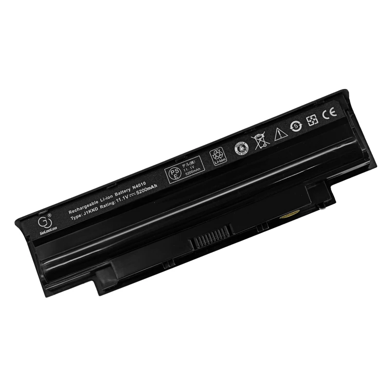 Golooloo – batterie J1KND 6600mAh, pour Inspiron N4010 N4010D N4050 N4110 M411R M501R et Dell N5110 Vostro 1450 3450 3550 3750