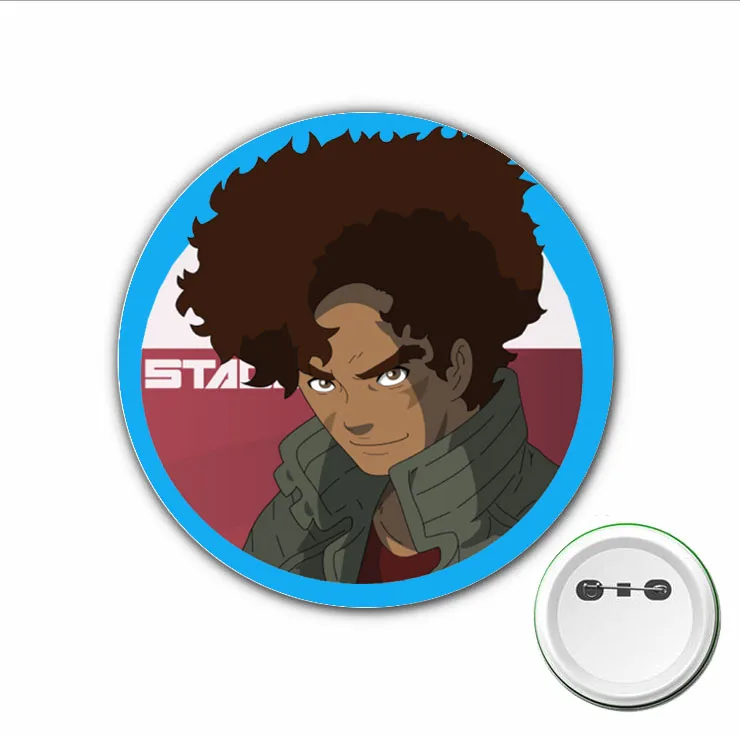 MEGALOBOX-Danemark ge de Cosplay de Jeu, Broche de Dessin Animé, pour Sacs à Dos, lèvent, Accessoires pour Vêtements, 3 Pièces