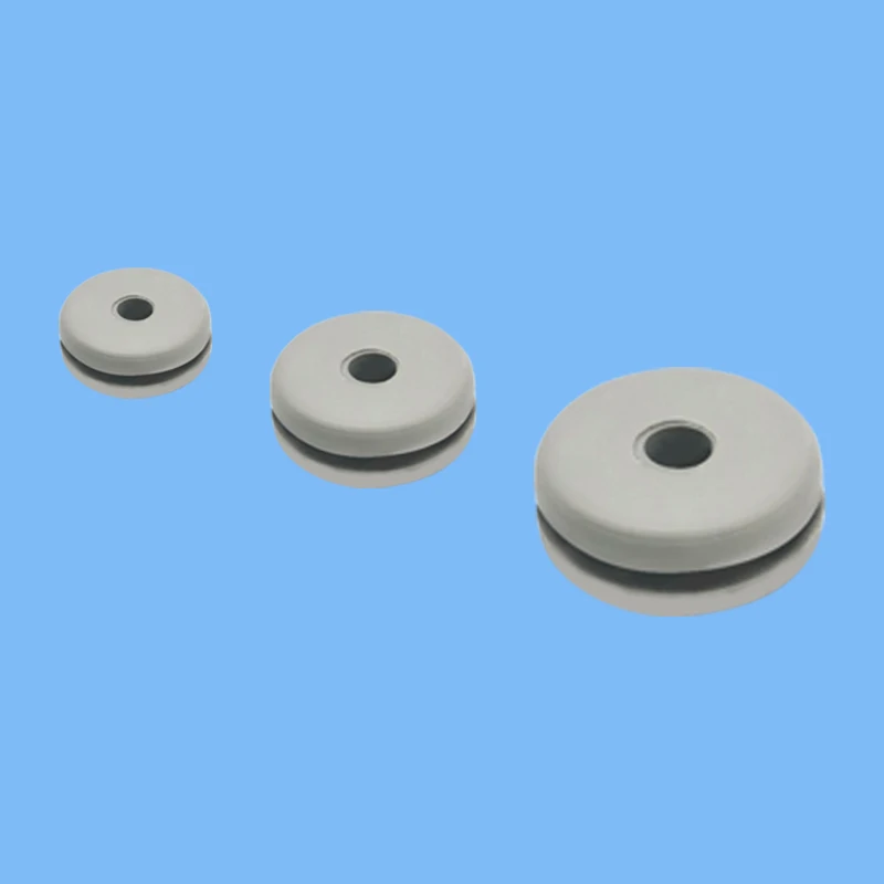 20 Pcs  Heli Canopy Rubber Grommet  For RC Airplane Color Grey