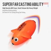 Kingdom Fishing Lures 70mm 90mm Sinking Floating High Density ABS Foam Mouse Shape Balance Far Casting Artificial Hard Swim Bait 3