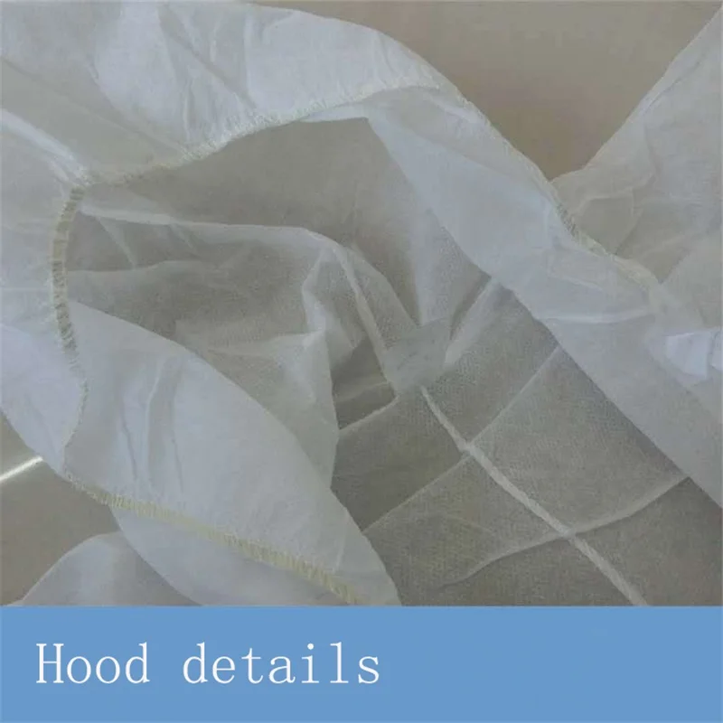 Disposable Jumpsuit Hazmat Sui Anti-Fouling Work Safety Clothing Spary Painting Cover All Protection Clothes Overall Suit