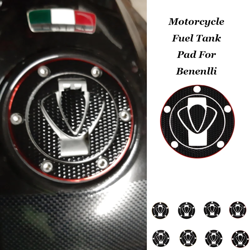 3D Motorcycle Sticker For Benelli 150 250 300 600 502C 750  Fuel Tank Pad Gas Oil Cap Protector Cover Guard Accessories