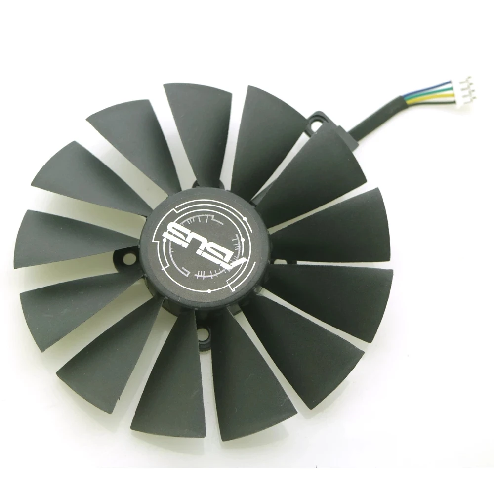 T129215SM 12V 0.25AMP 95mm GPU Fan For ASUS STRIX RX570 RX580 GTX1050Ti Mining GPU P104-100 4G Graphics Card Cooler Cooling Fan