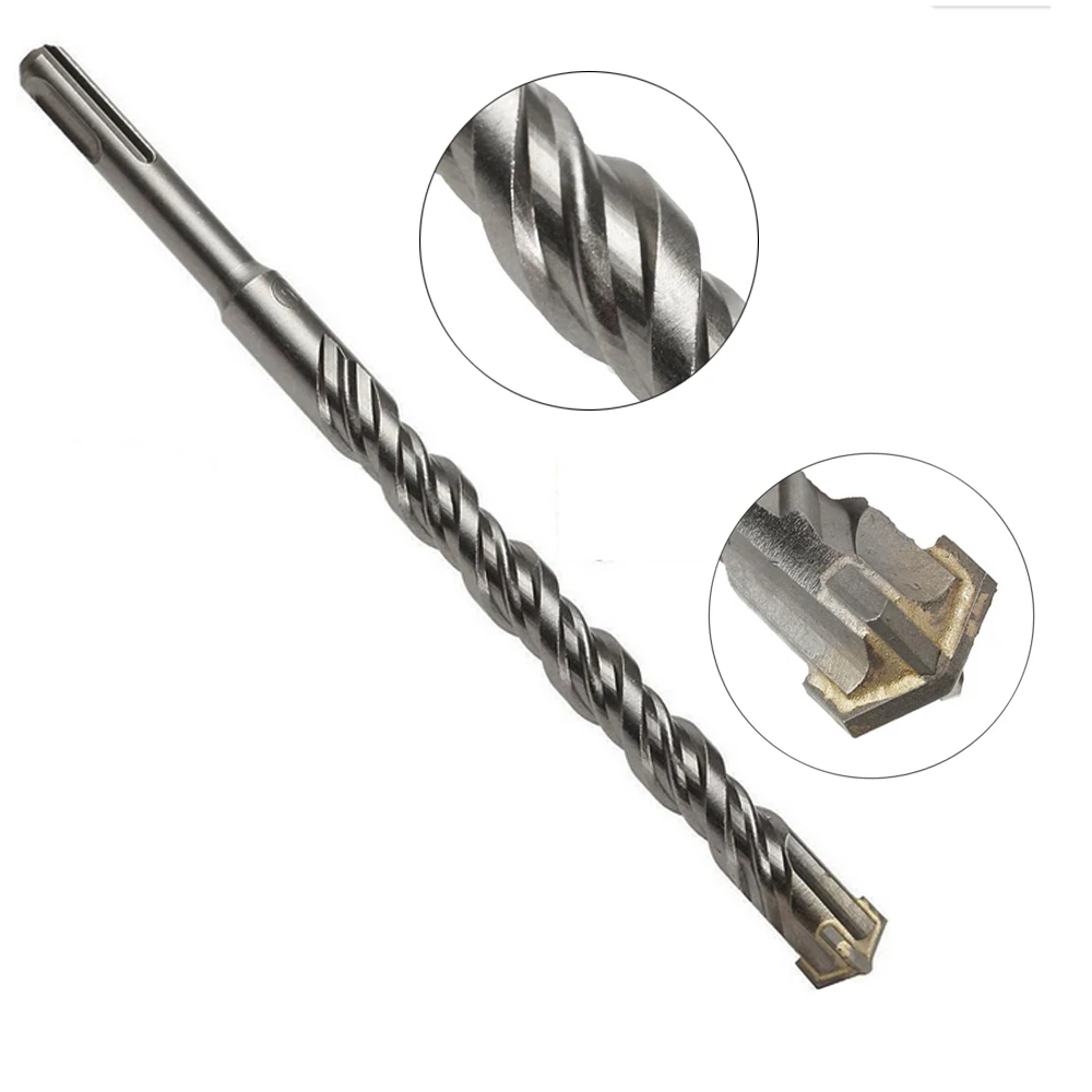 Juego de brocas para martillo de 160mm, juego de 6 unids/set para hormigón armado, mampostería, mármol, ladrillo y azulejo