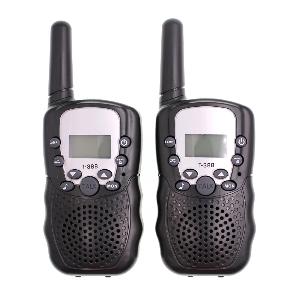 2 pieces T388 RT388 Auto Multi-Channels 2-Way Radios Bellsouth Walkie Talkie T-388 walkie talkie for kids