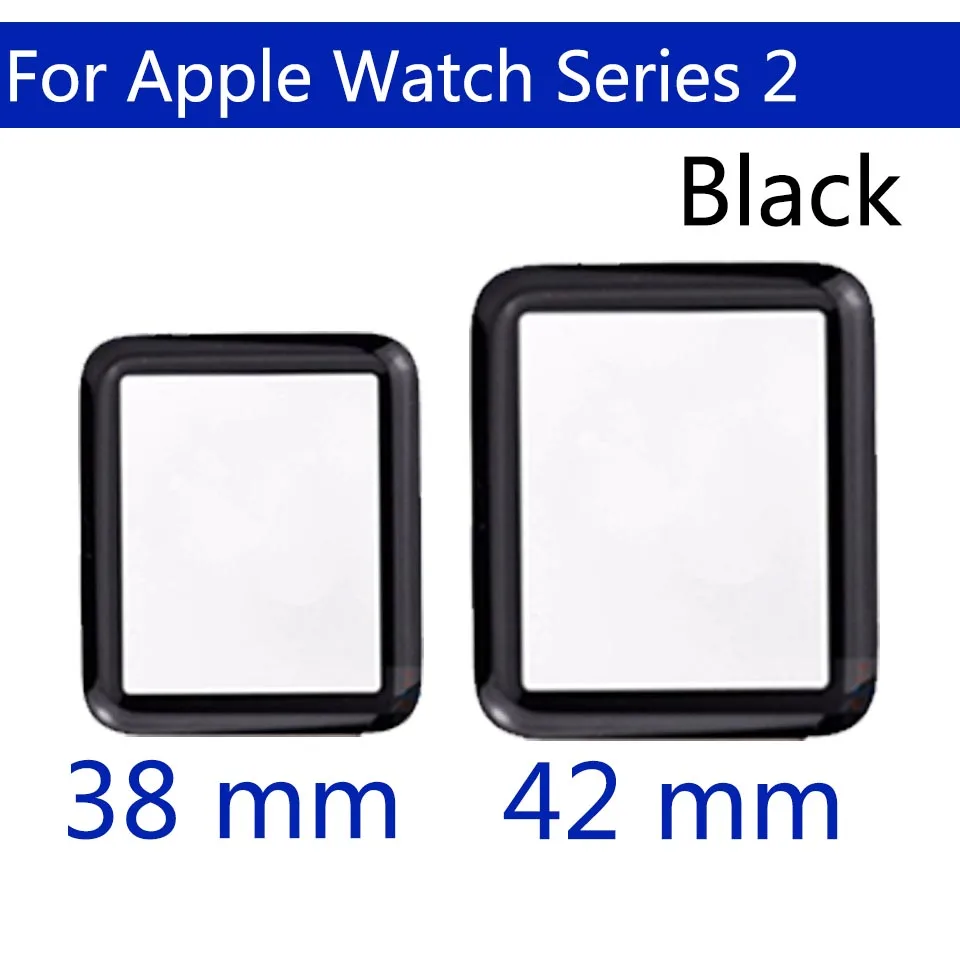 10Pcs\lot Touch Screen Front LCD Outer Glass For apple watch Series 1 2 3 4 5 6 7 8 For iWatch 38 40 41 mm lens Panel Repair