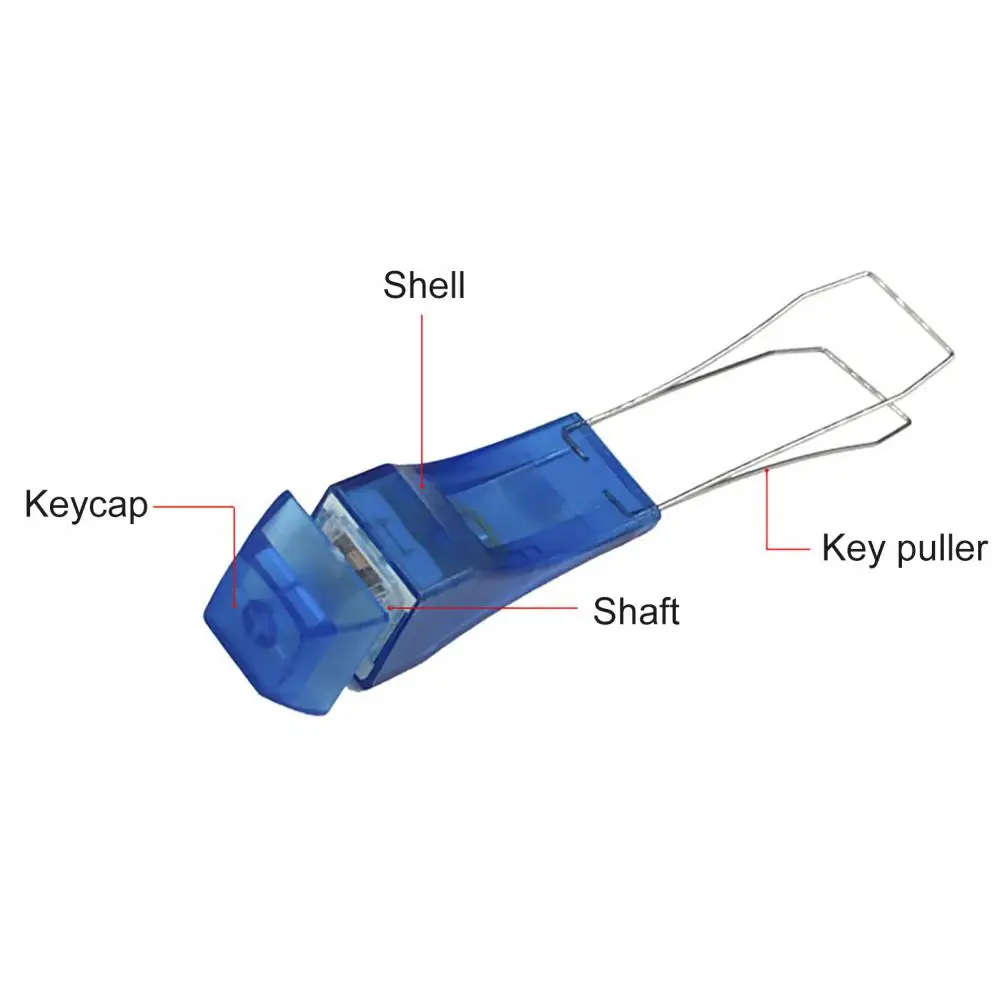Tool for Mechanical Keyboard Removal Keycaps 2 in 1 Metal Key Button Puller for Mechanical Keyboard