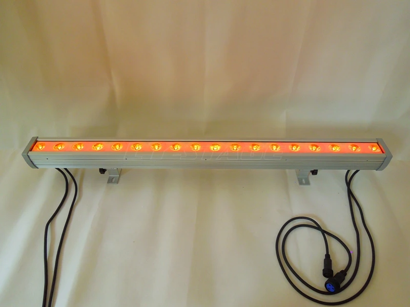 Projecteur LED RVB DMX 18x3W 3 en 1, 4 Pièces/Lot, Éclairage d'Extérieur Étanche IP65, pour Scène DJ Chang Bar