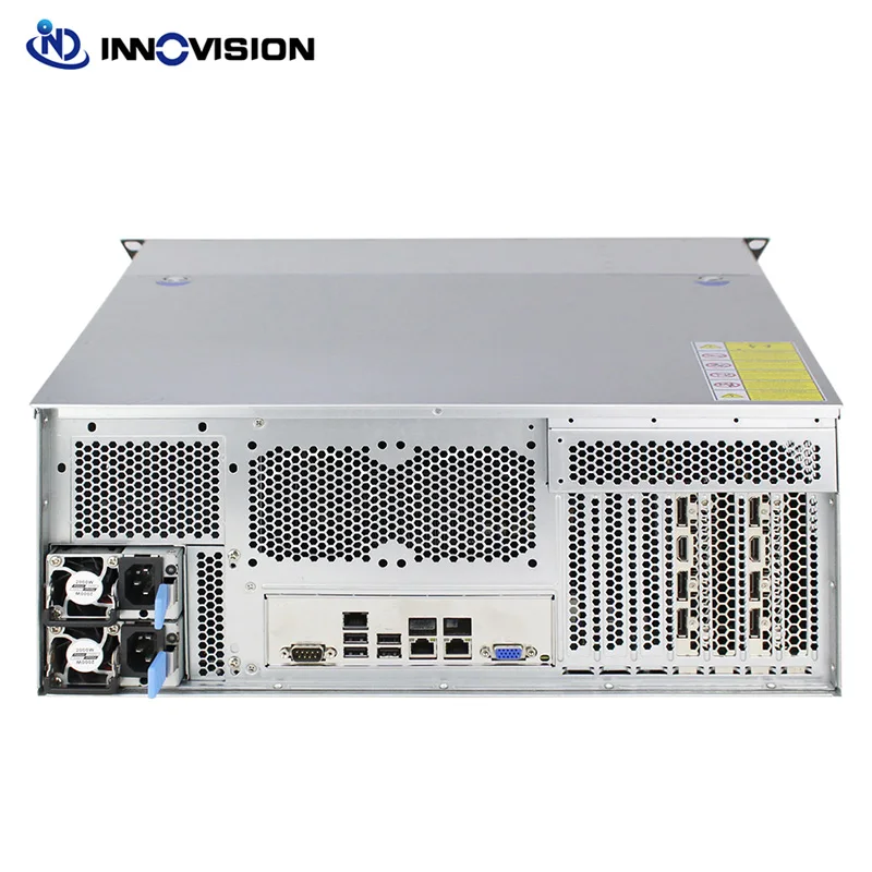 Flexible 4u rack case 8 hotswap HDD bays 4u rack Huge data storage cloud server chassis