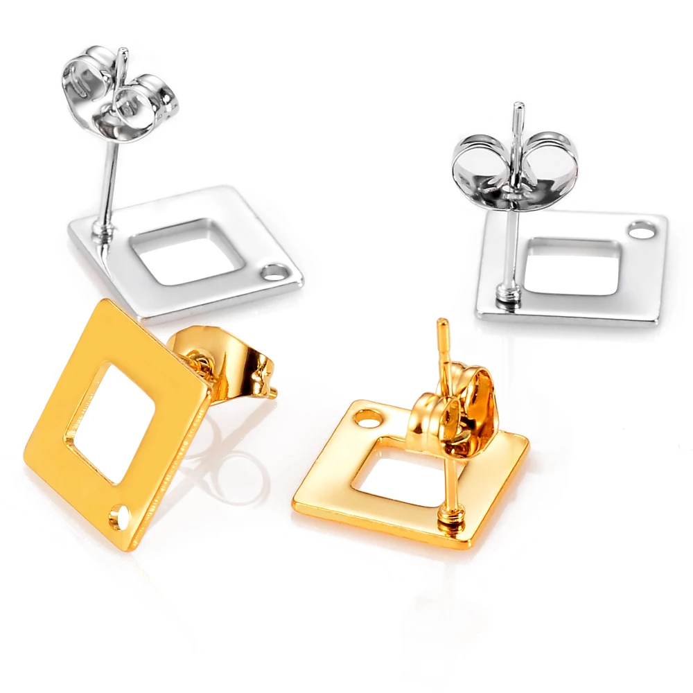 10 teile/los Edelstahl Mode Ohrringe Basis Anhänger Stecker für DIY Ohrringe Schmuck Machen Liefert Zubehör 20 Stil – Detail 2