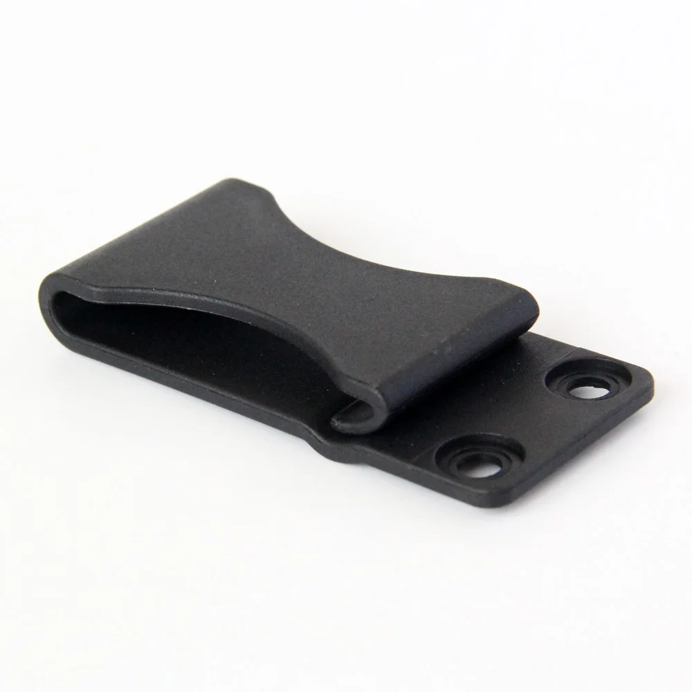 Imagem -04 - Qinggear-preto Kydex Holster Belt Clip Loop com Parafusos Acessório Faça Você Mesmo Pacote de Peças de Ferramentas Bainha