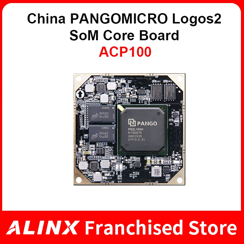 

ALINX SoM ACP100: PANGOMICRO Logos2 PG2L100H FPGA Industiral Grade System on Module