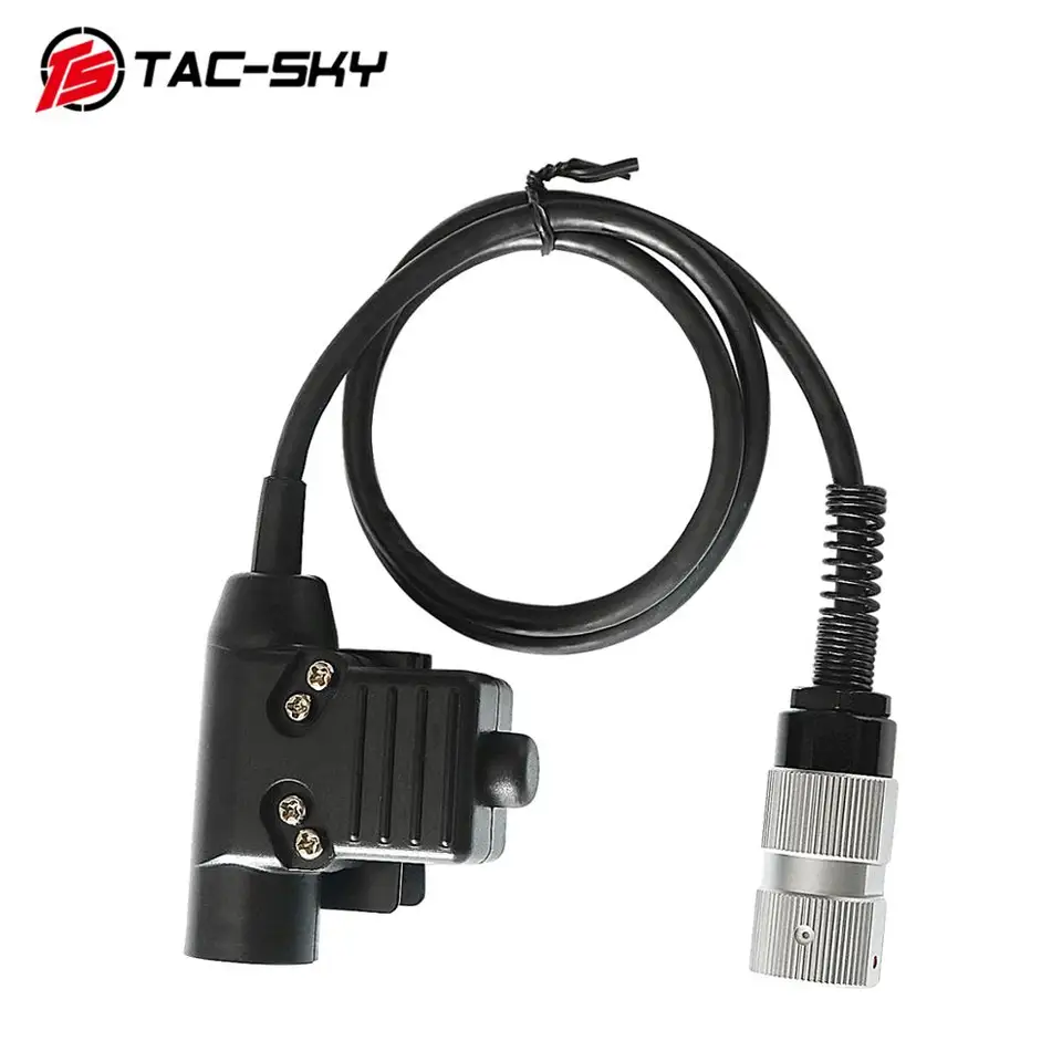 TAC-SKY U94 PTT 6-Pin Tactical Headset PTT 6-Pin U94 Ptt For AN