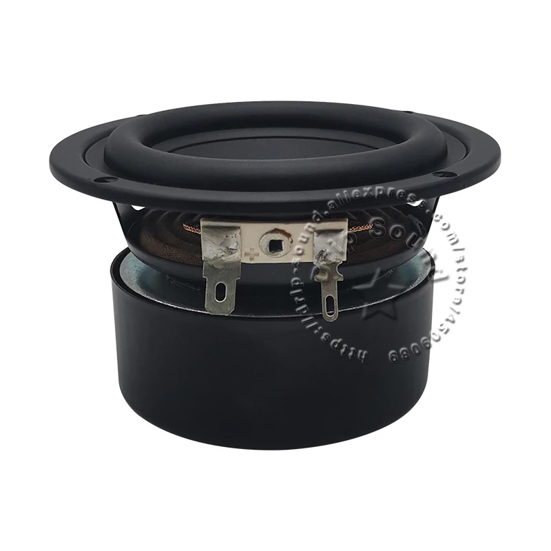 جهاز صوت ستيريو HiFi من الدرجة النارية ، صوت جهير متوسط ، مكبر صوت ، مكبر صوت ، حافة مطاطية ، ضربة طويلة ، أو "، 4 أوم ، 8 أوم ، 25 واط ، 89 ، ثقيل"