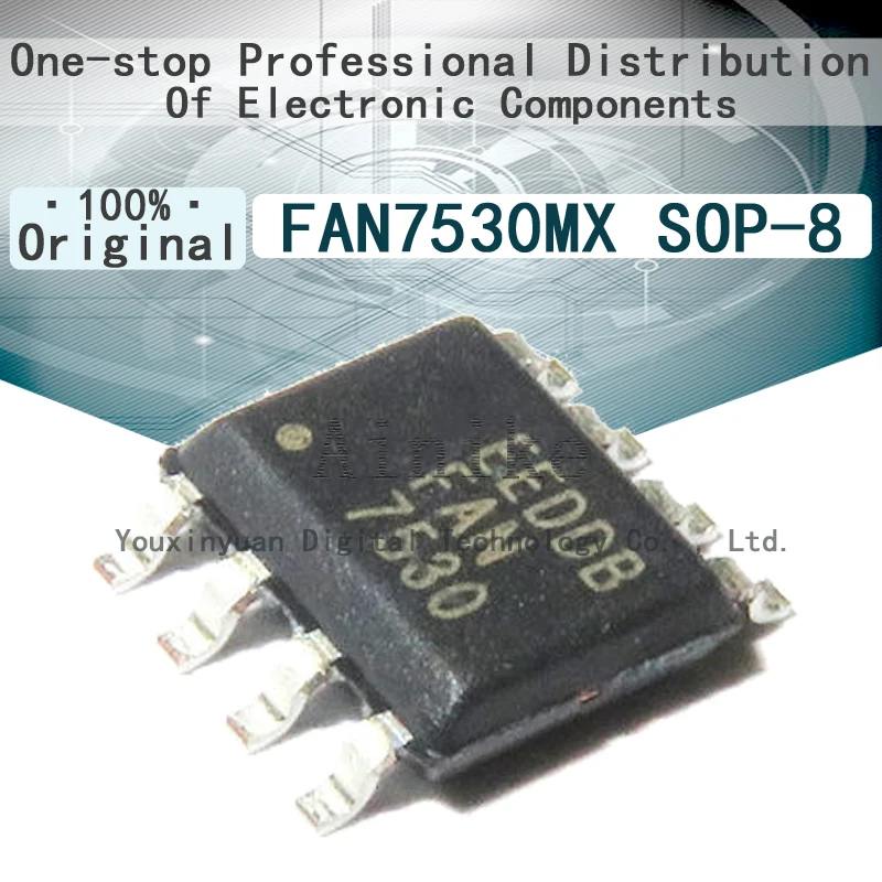 10/Pcs New Original FAN7530 FAN7530MX SOP-8 LCD power supply chip patch 8 pin SOIC-8