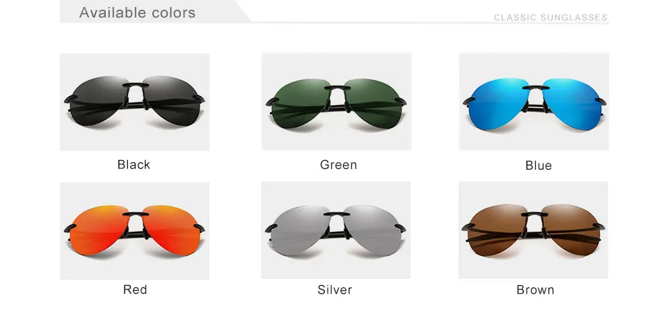 KINGSEVEN DESIGN Herren Klassische Pilotensonnenbrille Polarisierte Sonnenbrille Für Männer Fahren Spiegellinse UV400 Schutz Oculos N7027 – Detail 2